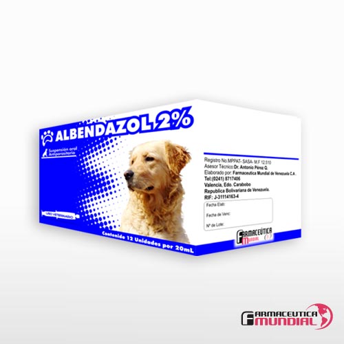 Albendazol 2%